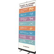 Healthy Families Retract-A-Banner - Native