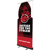 Missing and Murdered Indigenous Persons Retract-A-Banner - Native
