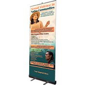 Sexual Assault Awareness Retract-A-Banner - Native