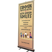 Substance Misuse Awareness Retract-A-Banner - Native
