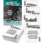 Custom Sexual Assault Prevention Playing Cards