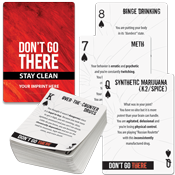 Substance Misuse Awareness Playing Cards - Native