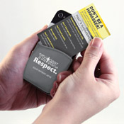 Think Respect Phone Pocket/Wallet Card