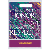 Die-Cut Bag Dating Violence Awareness - Native