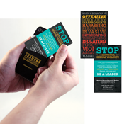 Continuum of Sexual Violence Phone Pocket/Wallet Card