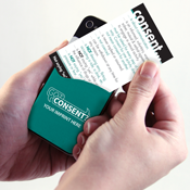 Consent Phone Pocket/Wallet Card