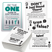 "Be the One" Playing Cards (custom)