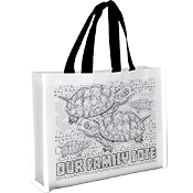 Family Coloring Tote - Native