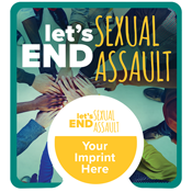 PopGrip® Teal with Sexual Assault Prevention Card