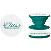 PopGrip® Teal with 1 color imprint