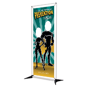  Double Face Cutout Banner