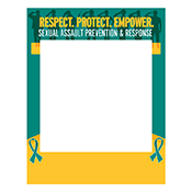 Sexual Assault Awareness Selfie Frame