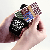 Stress and Addiction Phone Pocket Wallet Card