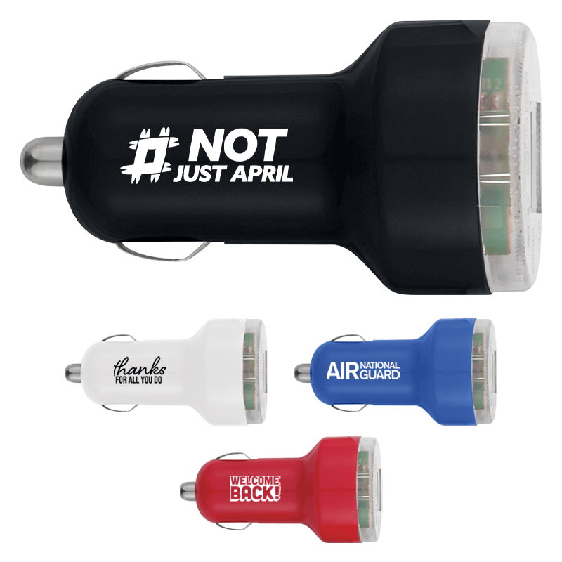 Dual USB Car Adapter