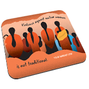 Domestic Violence Prevention Mouse Pad