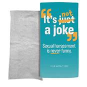Sexual Assault Awareness Microfiber Towel