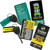 Sexual Assault Awareness Key Tag