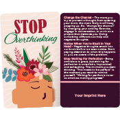 Stop Overthinking Wallet Card