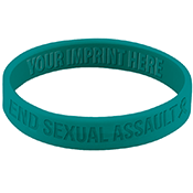 Teal Silicone Wristband