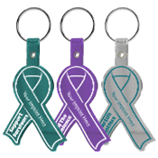 Awareness Ribbon Keychain