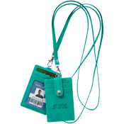 RFID Badge/ID Holder Teal