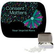 Awareness Tin with Ribbon Mints