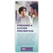 Suicide Prevention and Firearms Rack Card