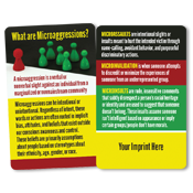 What are Microaggressions Wallet Card