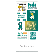 Sexual Assault Awareness Magnet Set - Military
