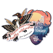 Healthy Relationship Decal - Native