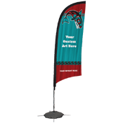 9 Foot Outdoor/Indoor Blade Sign - Native