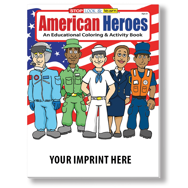 American Heroes Activity Book